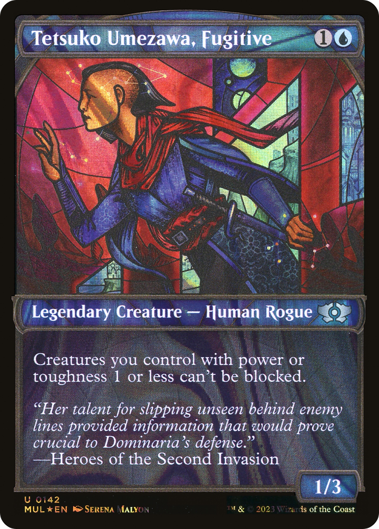 Tetsuko Umezawa, Fugitive (MUL-142) (Showcase) (Halo Foil)