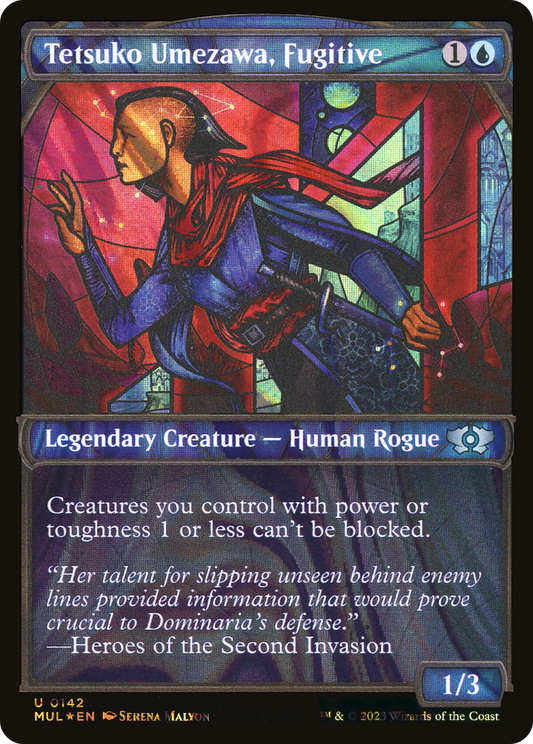 Tetsuko Umezawa, Fugitive (MUL-142) (Showcase) (Halo Foil)