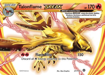 Talonflame BREAK (STS-021) (Holofoil)