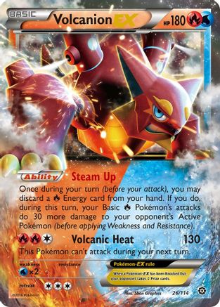 Volcanion EX (STS-026) (Holofoil)