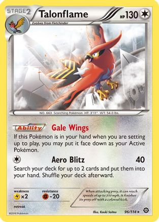 Talonflame (STS-096) (Reverse Holofoil)