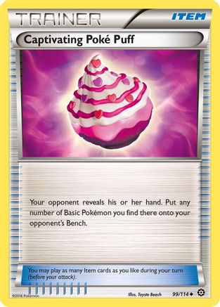 Captivating Poke Puff (STS-099) (Reverse Holofoil)
