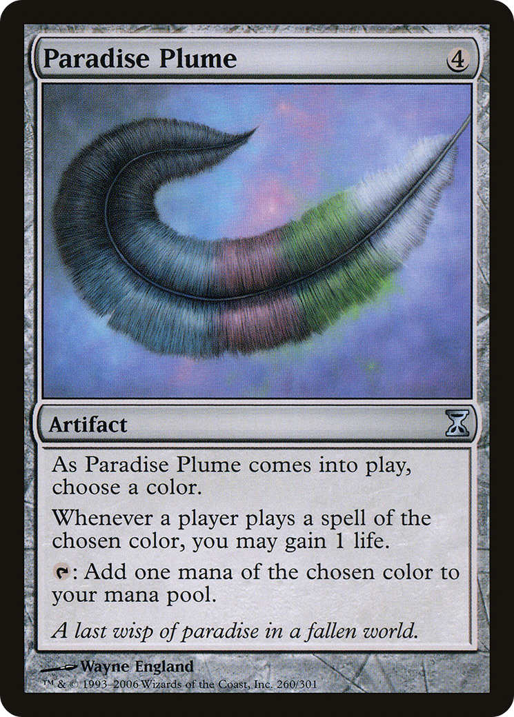 Paradise Plume (TSP-260) (Foil)