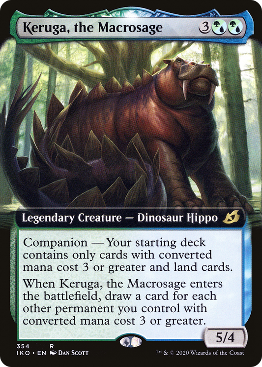 Keruga, the Macrosage (IKO-354) (Extended Art) (Foil)