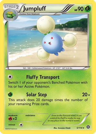 Jumpluff (STS-005) (Reverse Holofoil)