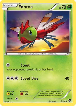 Yanma (STS-006) (Reverse Holofoil)