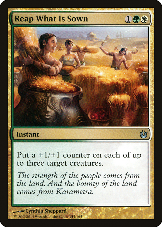 Reap What Is Sown (BNG-154) (Foil)