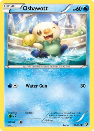 Oshawott (STS-030) (Reverse Holofoil)
