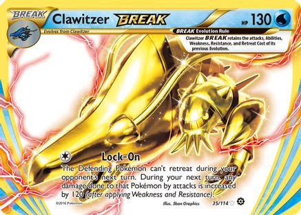 Clawitzer BREAK (STS-035) (Holofoil)