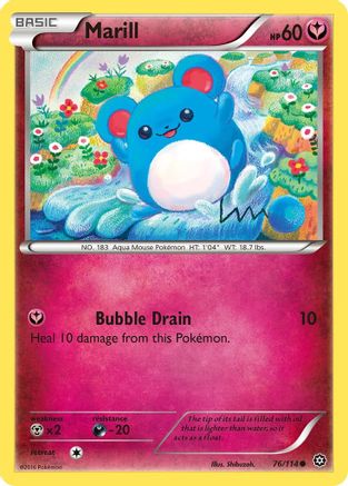 Marill (STS-076) (Reverse Holofoil)