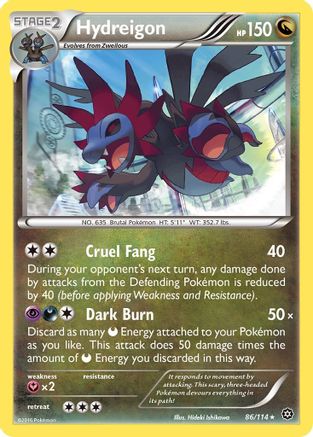 Hydreigon (STS-086) (Reverse Holofoil)