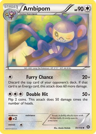 Ambipom (STS-091) (Reverse Holofoil)
