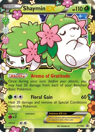 Shaymin EX (PR-XY148) (Holofoil)