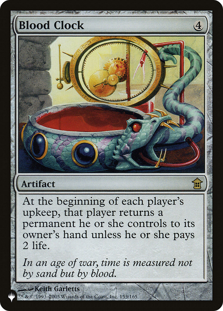 Blood Clock (LIST-SOK-153)