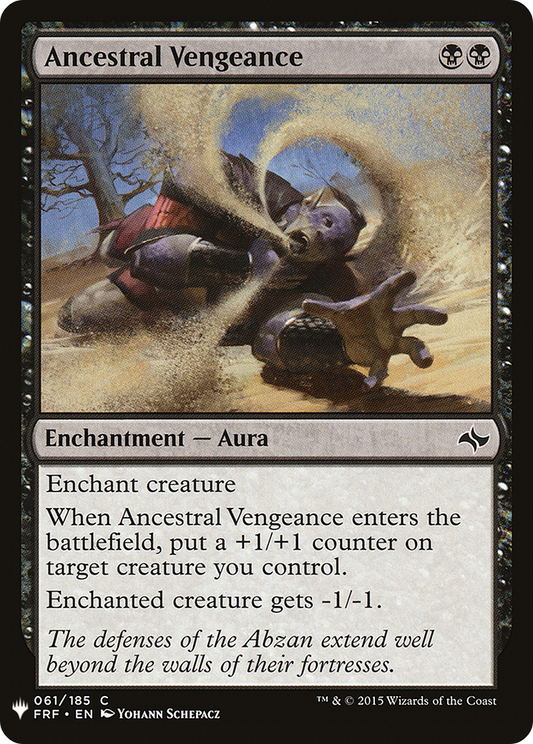 Ancestral Vengeance (LIST-FRF-61)