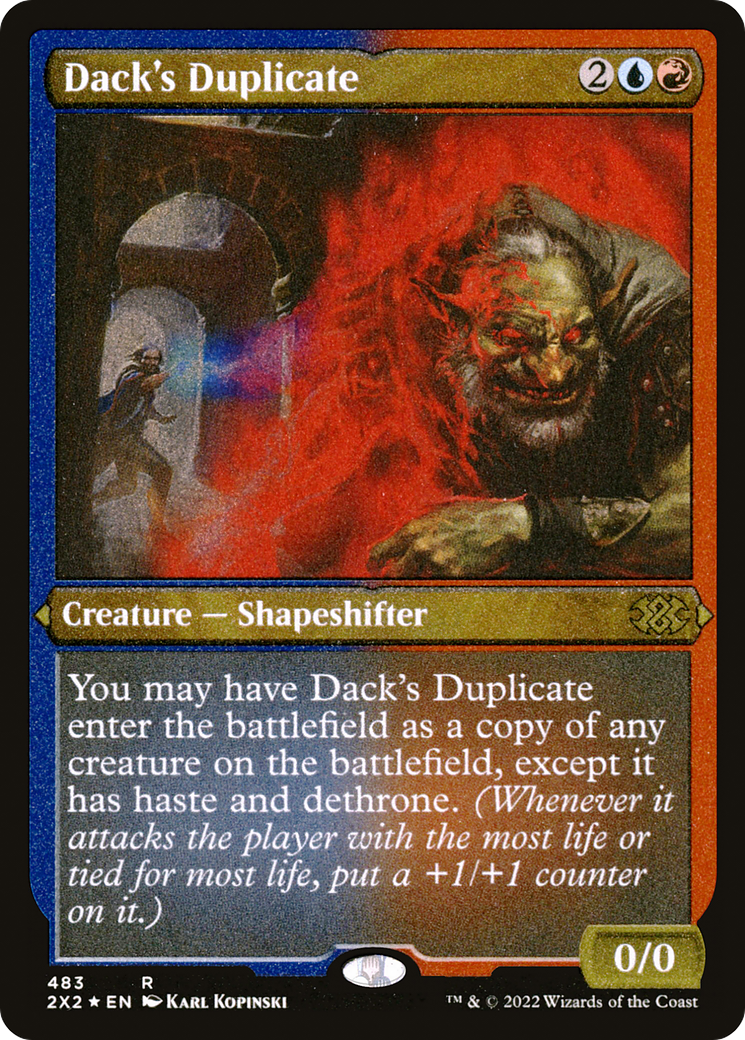 Dack's Duplicate (2X2-483) (Etched Foil)