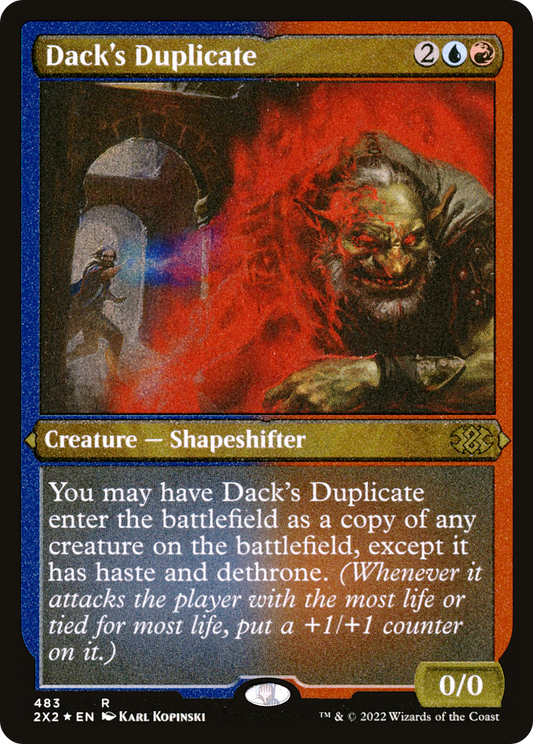Dack's Duplicate (2X2-483) (Etched Foil)