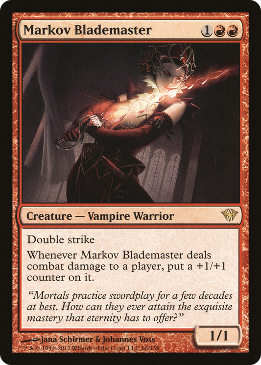 Markov Blademaster (DKA-096) (Foil)