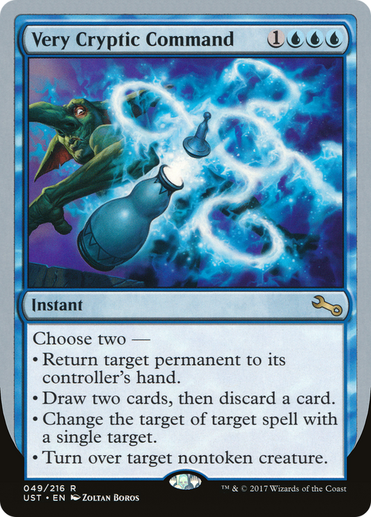 Very Cryptic Command (UST-49D)