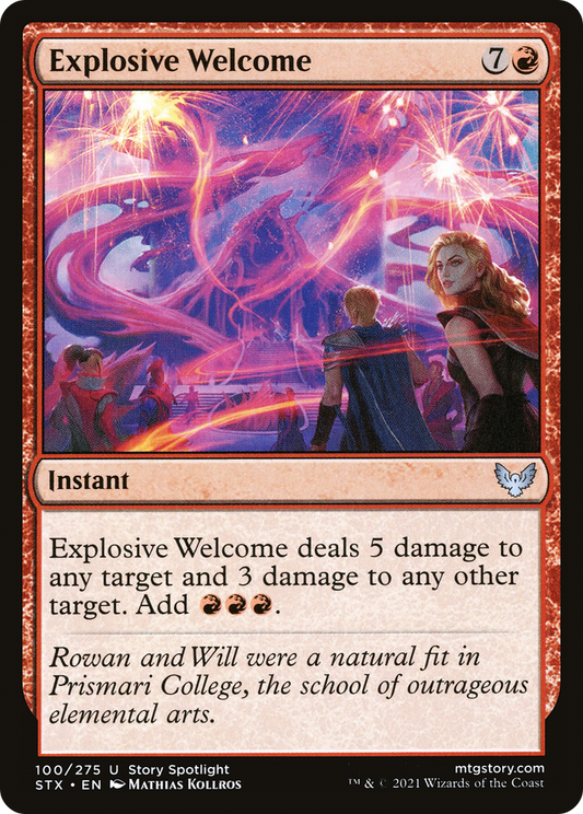 Explosive Welcome (STX-100)