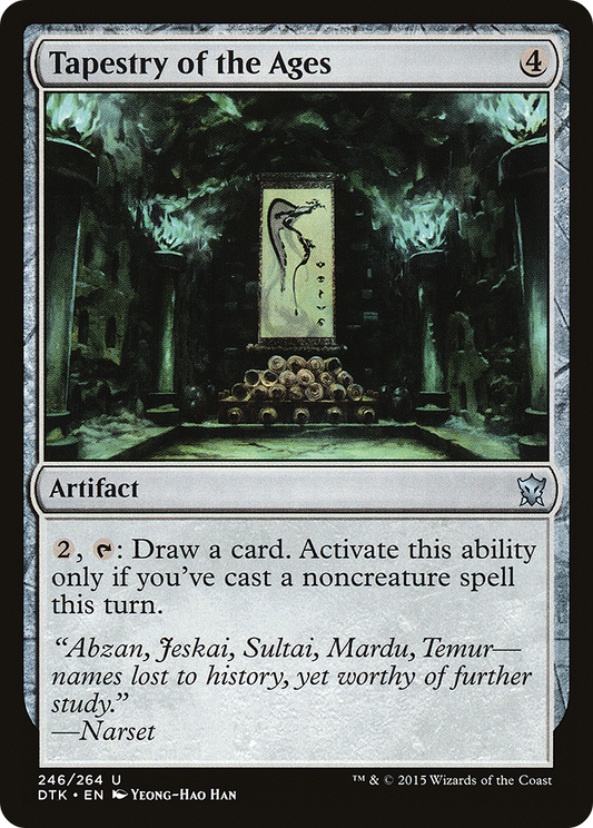 Tapestry of the Ages (DTK-246) (Foil)