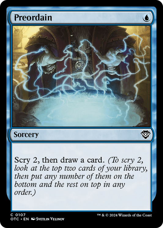 Preordain (OTC-107)