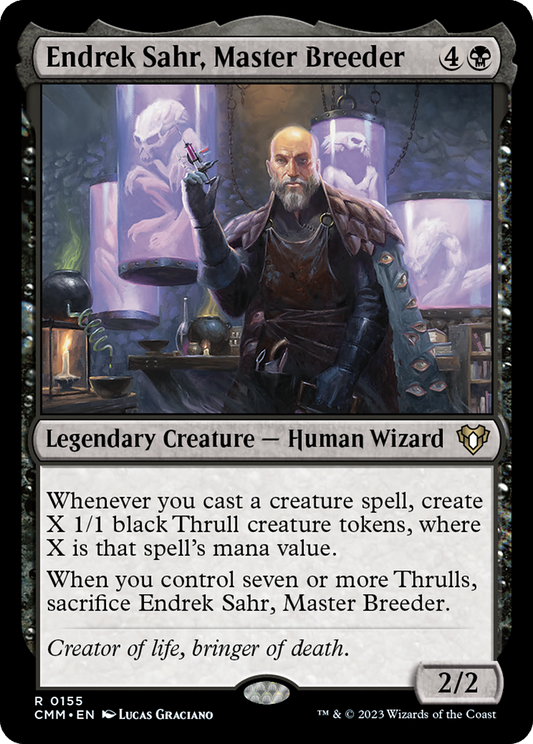 Endrek Sahr, Master Breeder (CMM-155)