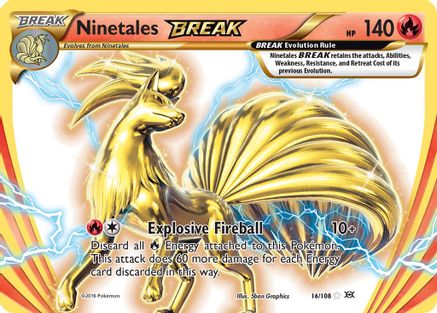 Ninetales BREAK (EVO-016) (Holofoil)