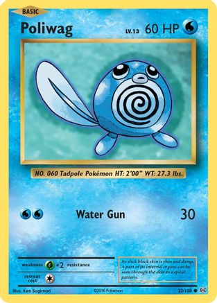 Poliwag (EVO-023) (Reverse Holofoil)