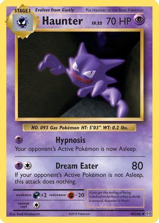 Haunter (EVO-048) (Reverse Holofoil)