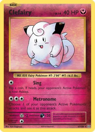 Clefairy (EVO-063) (Holofoil)
