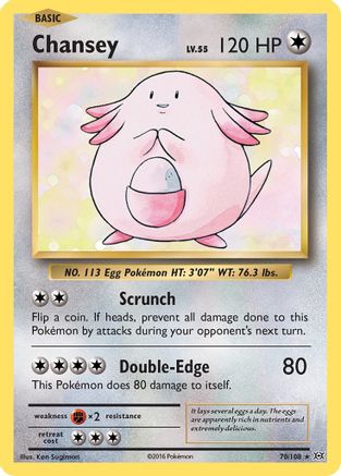 Chansey (EVO-070) (Holofoil)