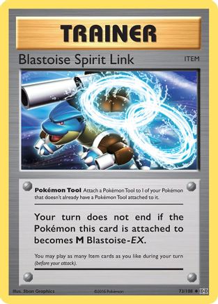 Blastoise Spirit Link (EVO-073) (Reverse Holofoil)