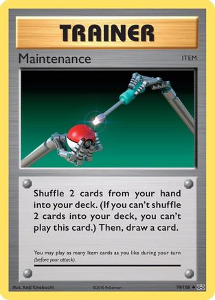 Maintenance (EVO-079) (Reverse Holofoil)