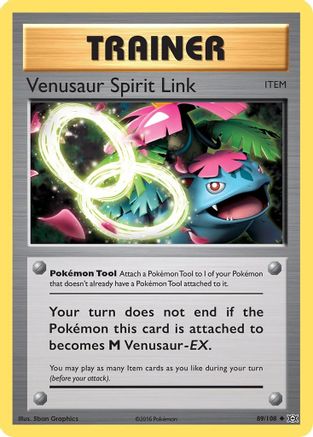 Venusaur Spirit Link (EVO-089) (Reverse Holofoil)