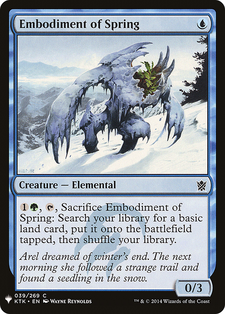 Embodiment of Spring (LIST-KTK-39)