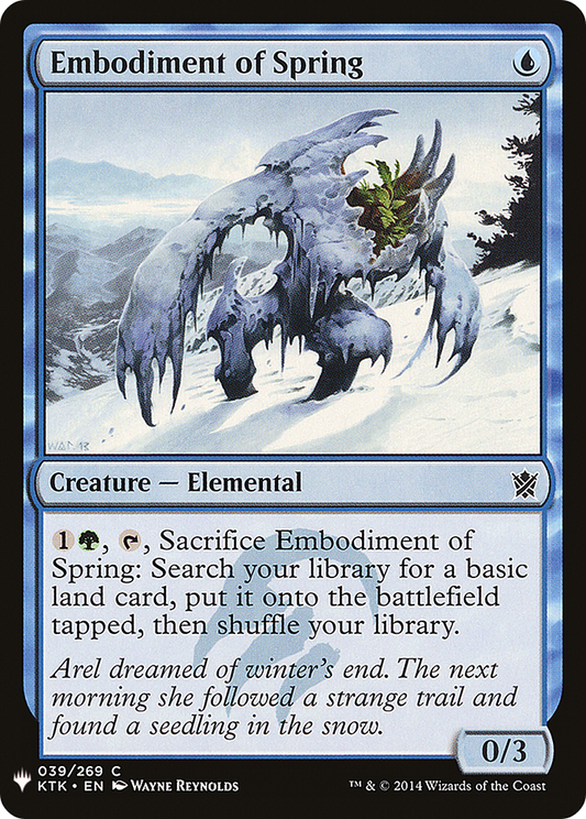 Embodiment of Spring (LIST-KTK-39)