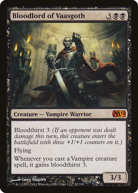 Bloodlord of Vaasgoth (M12-082)