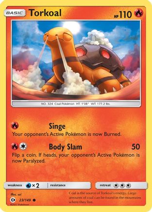 Torkoal (SUM-023)