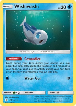 Wishiwashi (SUM-044) (Reverse Holofoil)