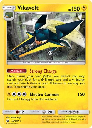 Vikavolt (SUM-052) (Reverse Holofoil)