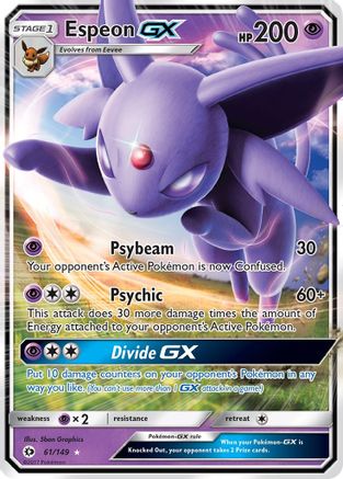 Espeon GX (SUM-061) (Holofoil)