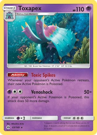 Toxapex (SUM-063) (Holofoil)
