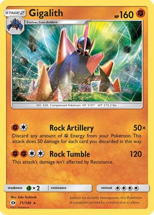 Gigalith (SUM-071) (Reverse Holofoil)