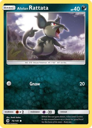 Alolan Rattata (SUM-076)