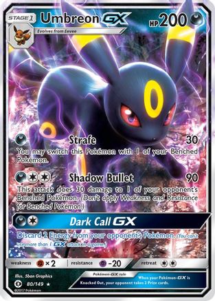 Umbreon GX (SUM-080) (Holofoil)