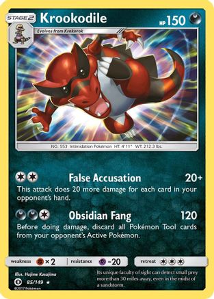 Krookodile (SUM-085) (Holofoil)