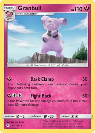 Granbull (SUM-091) (Reverse Holofoil)