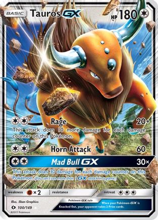 Tauros GX (SUM-100) (Holofoil)
