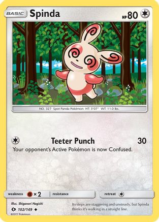 Spinda (SUM-102)